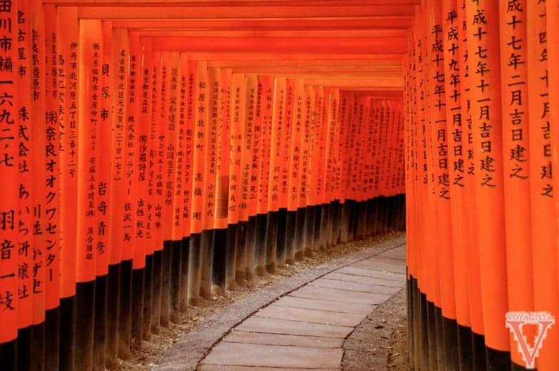 Kyoto et la folie des toris à Fushimi Inari