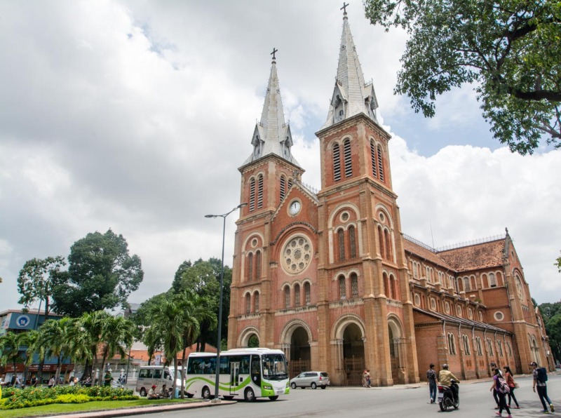cathédrale de Saigon