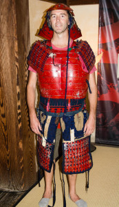 Et le kiwi en tenue de samourai qui pèse une tonne .... le clou de la visite...