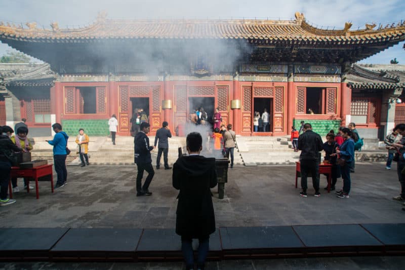 Temple des Lamas Pékin