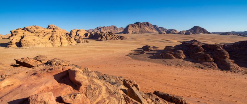 Vues sur Wadi Rum