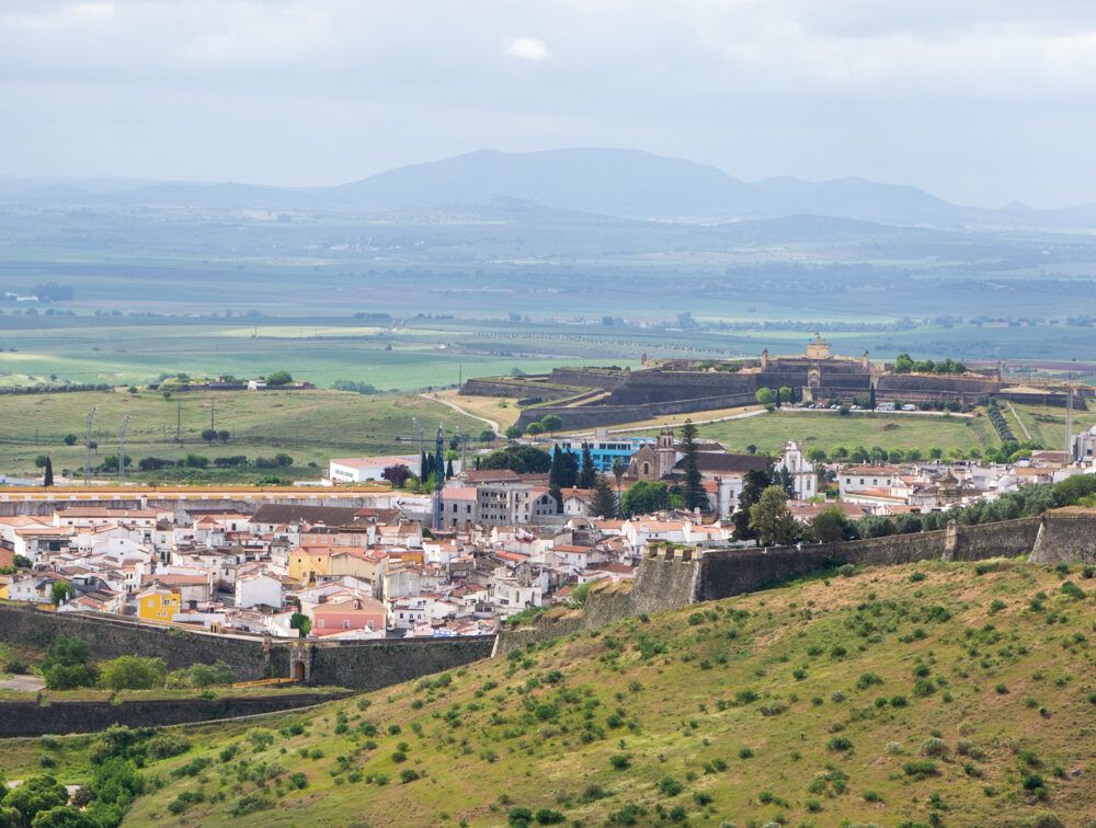 vue depuis le fort de Graça sur Elvas