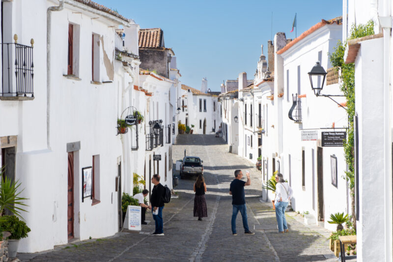 les ruelles de Monsaraz, plus beau village de l'Alentejo