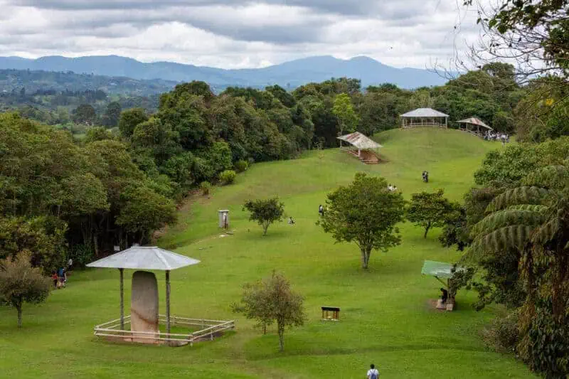 San Agustín et ses mesitas