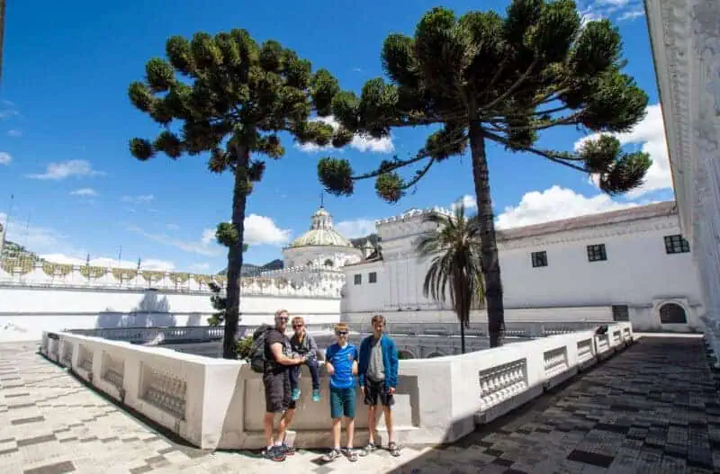 Les toits de Quito
