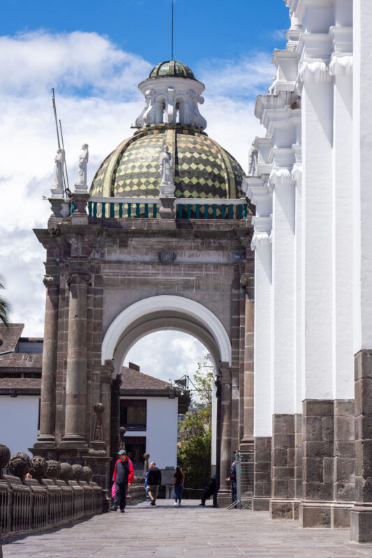la cathédrale de Quito