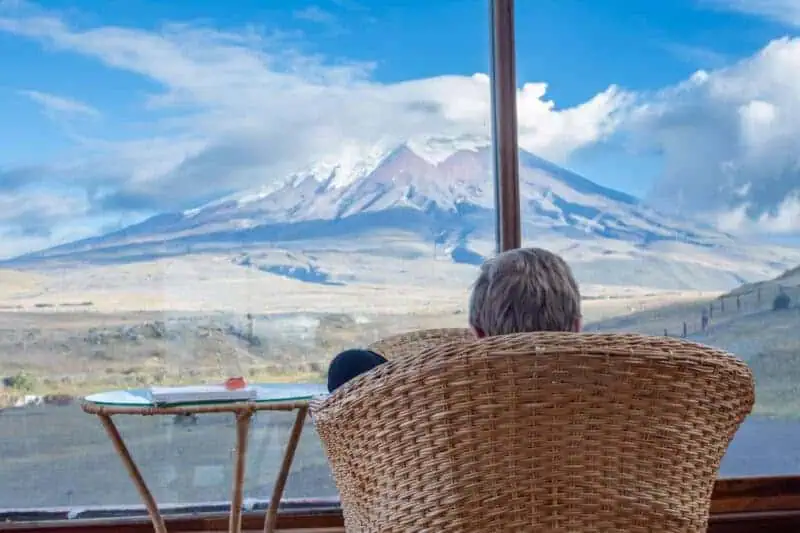 Vue depuis notre hotel