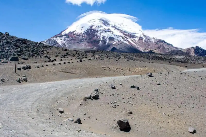 Arrivée au Chimborazo