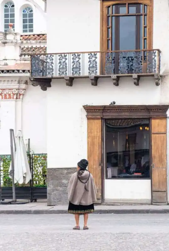 dans les rues de Cuenca