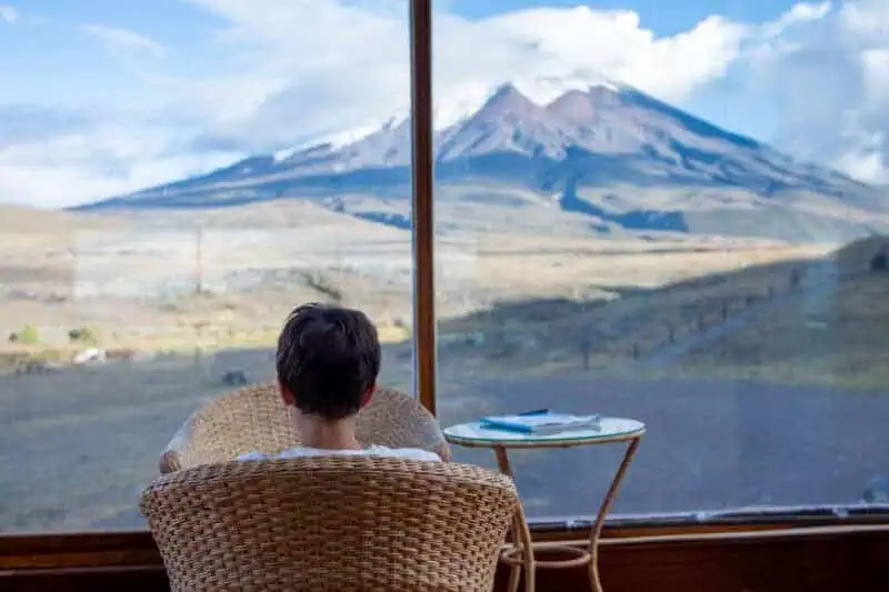 Vue depuis le Tambopaxi