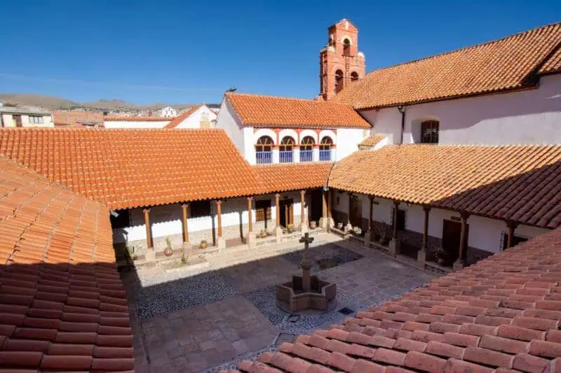 le centre ville de potosi