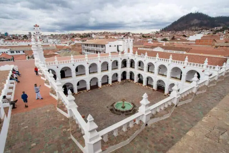 sucre bolivie couvent