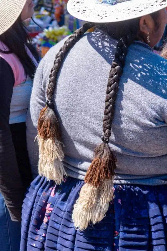 les tresses des aymaras