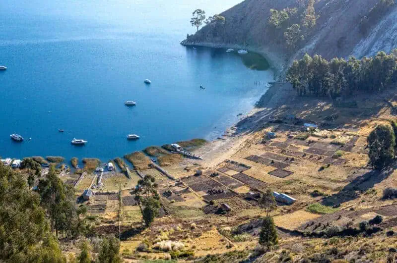 isla del sol sur le lac titicaca