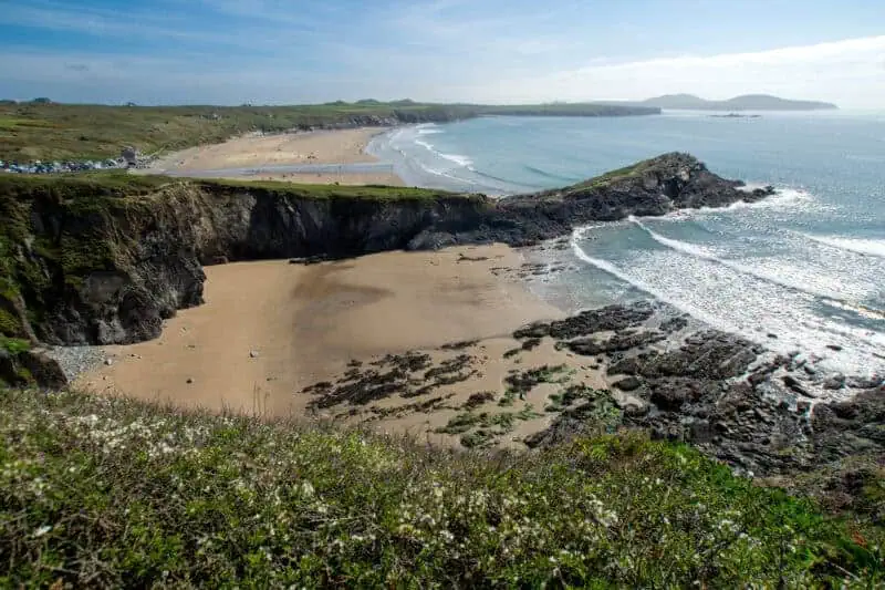 whitesands bay dans le prembrokeshire