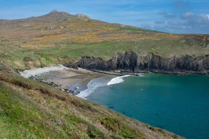 whitesands bay dans le prembrokeshire