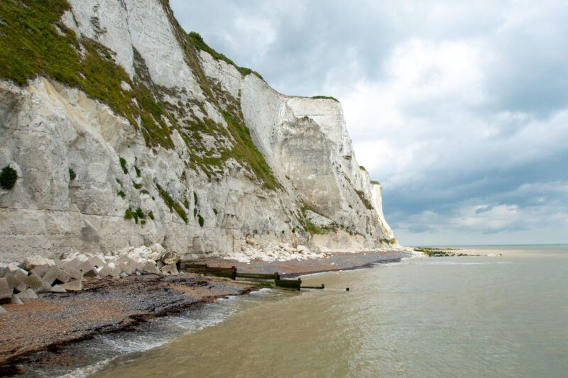 la plage de Saint Margareth à Douvres