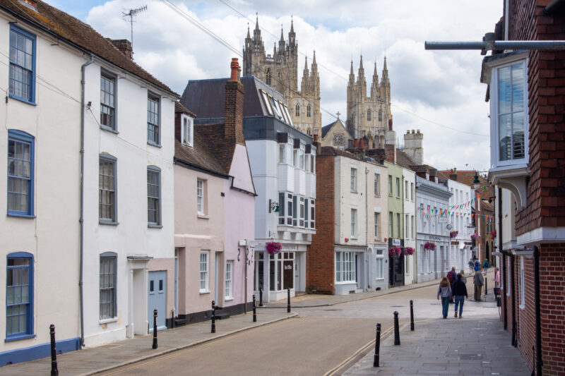 la ville de Canterbury