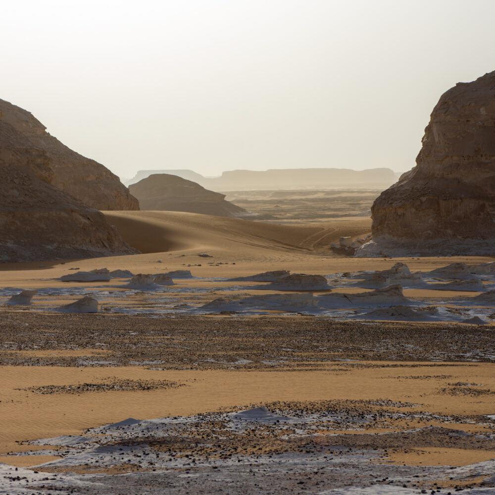 A l’aventure dans le Désert blanc en Egypte