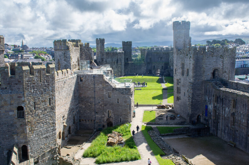 châteaux au Pays de Galles