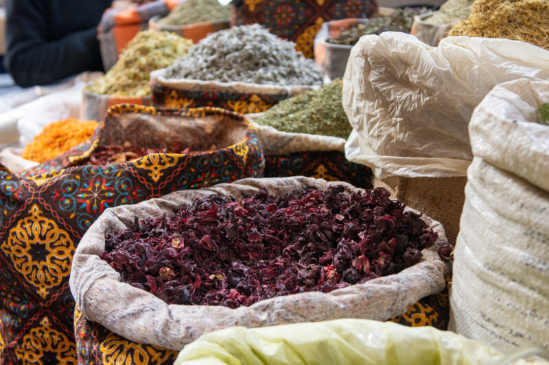 le marché aux épices au Caire