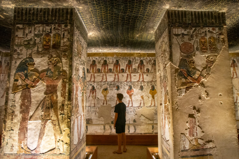 Le temple de Seti à Louxor