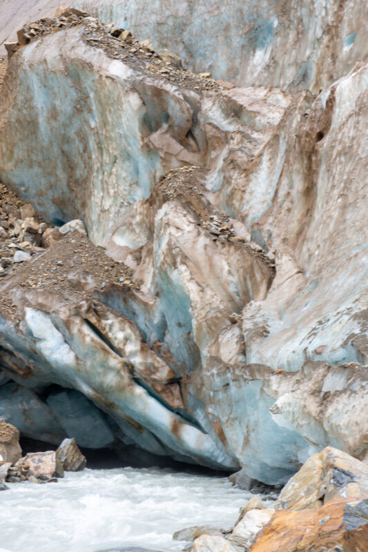 La randonnée vers le glacier Chalaadi