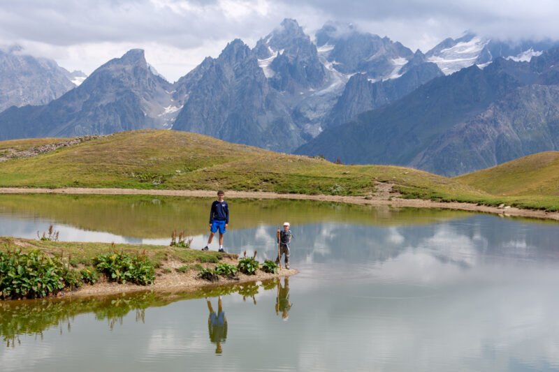 les lacs de Koruldi à Mestia