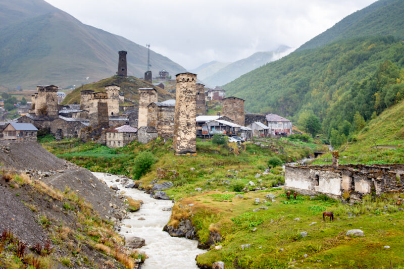 le village de Ushguli