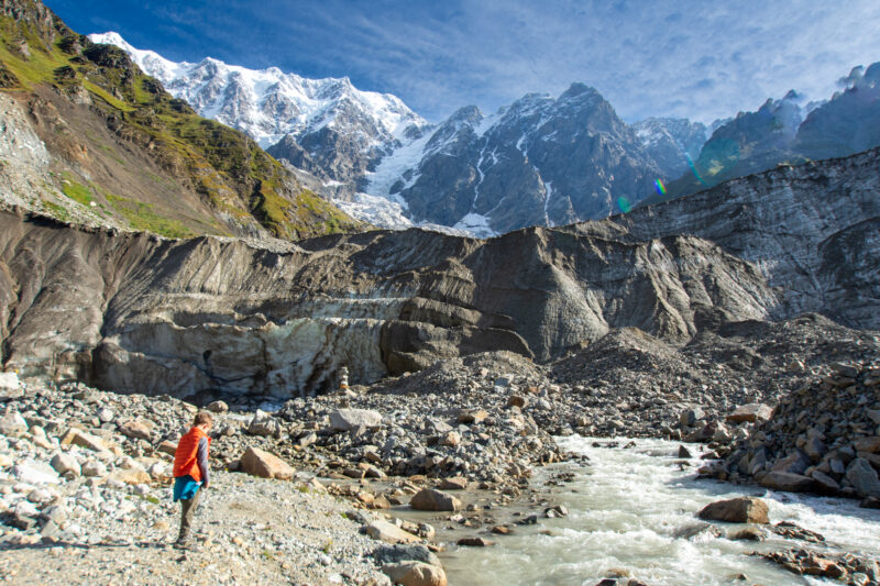 les glaciers de Svanétie