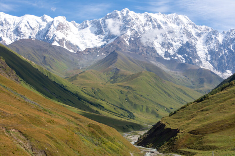 les glaciers de Svanétie