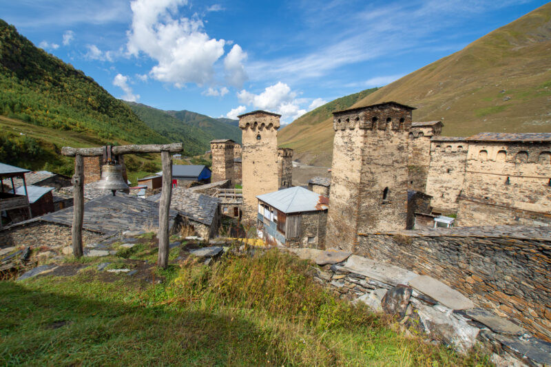 les villages de la Svanétie