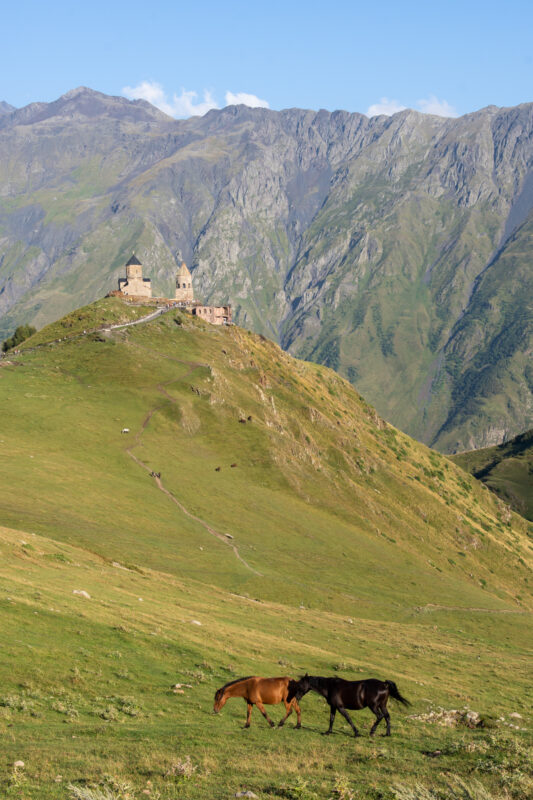 la vue sur l'église de la trinité