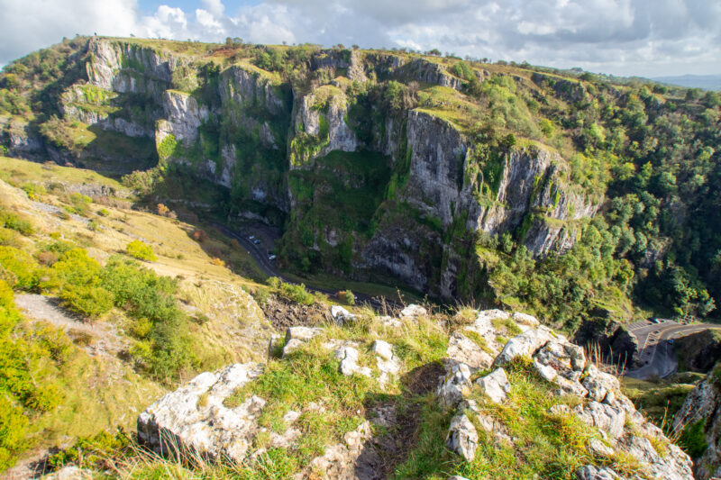 gorges de cheddar au somerset