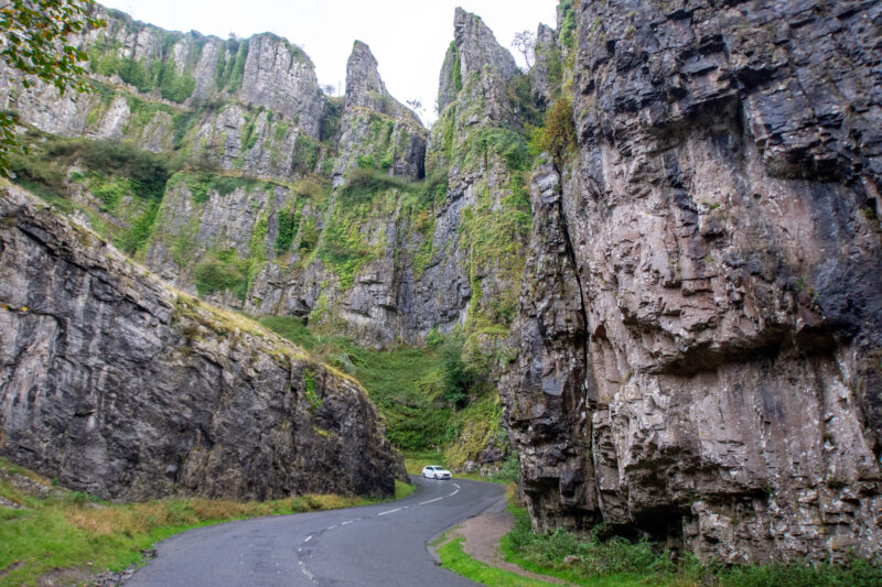 gorges de cheddar au somerset