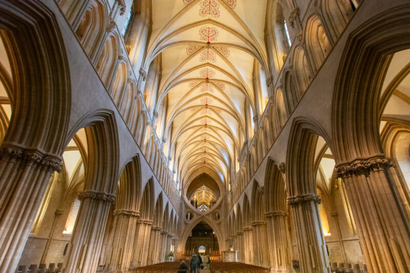 La cathédrale de Wells au Somerset