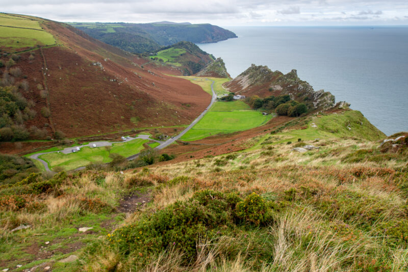 valley of the rocks somerset