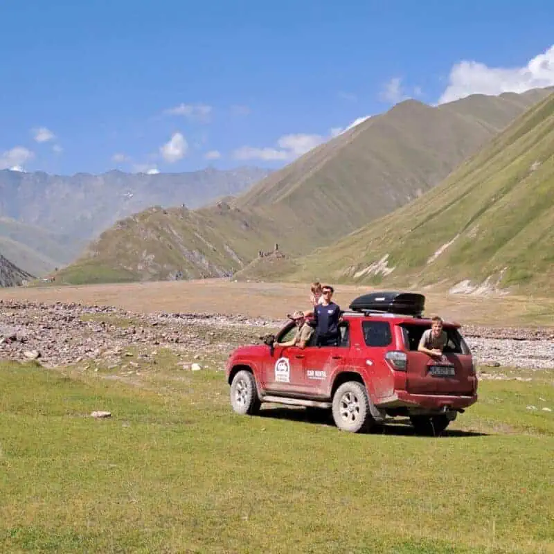 la voiture en Géorgie