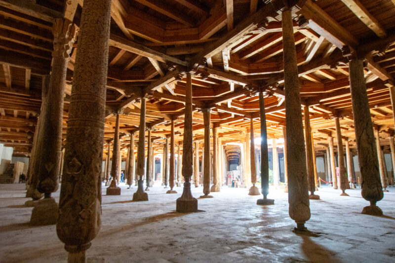 la mosquée de Juma a Khiva