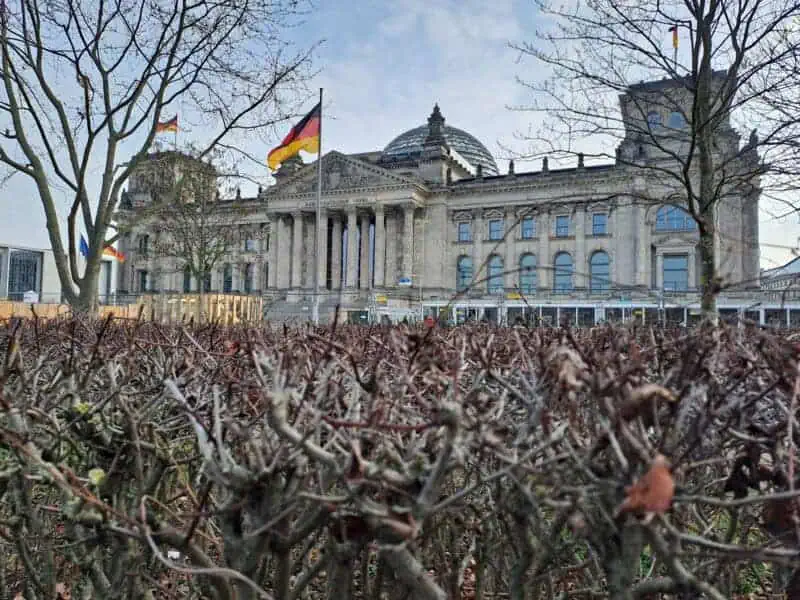 le reichstag à Berlin