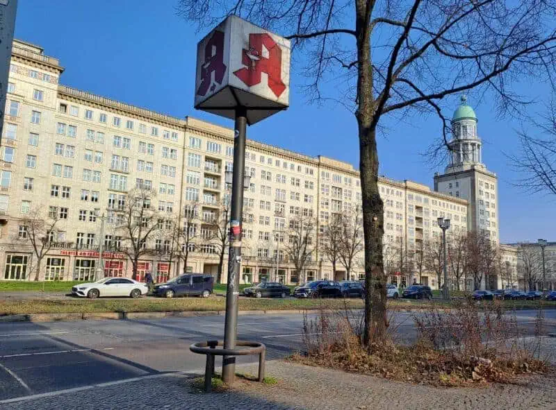 le berlin de la RDA