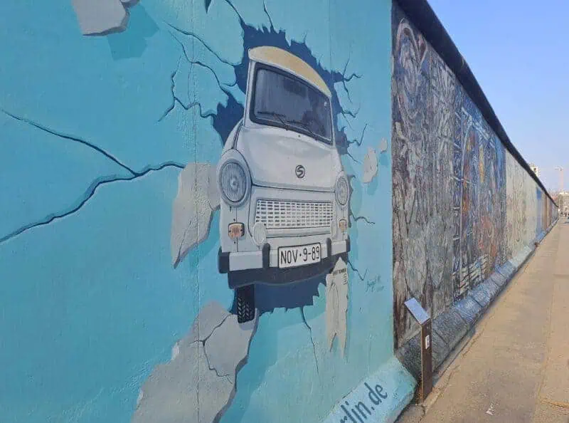 Eastside gallery à Berlin