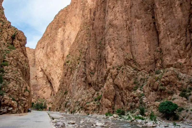 gorge de todra sur lq Route des Mille Kasbahs