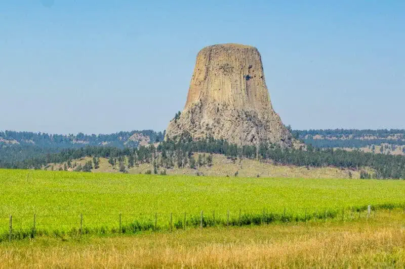 Devils Tower road trip yellowstone