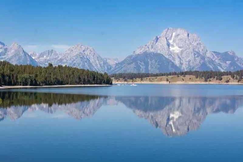 Grand Teton tot le matin 