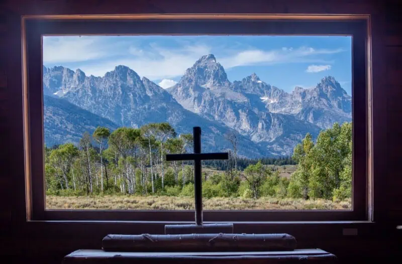 vue sur grand teton road trip yellowstone